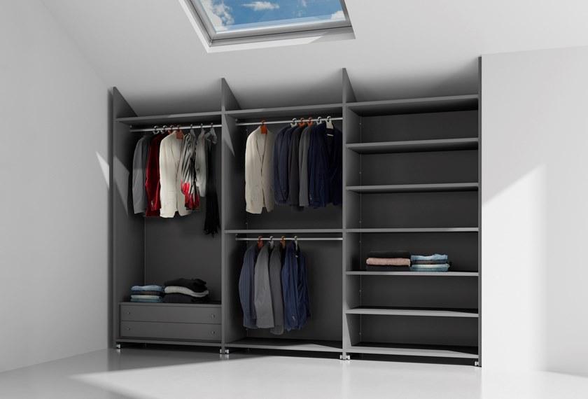 De Rosso Шкаф-купе с распашными дверцами из нпл Alfabeto sun-id-1363044 - Вид №5