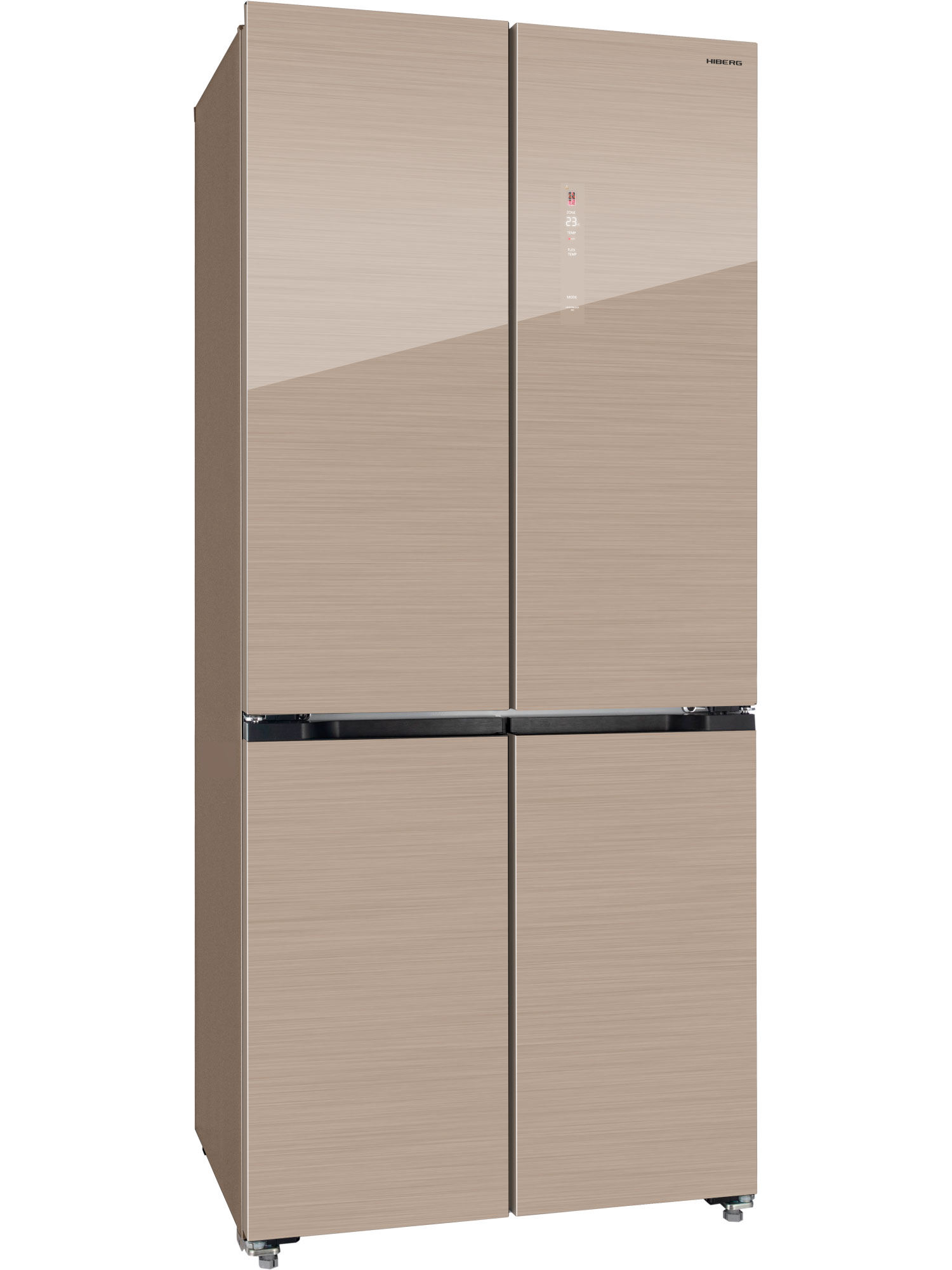 9168751 Холодильник многодверный   HIBERG RFQ-600DX NFGY inverter бежевый STDN-0146906