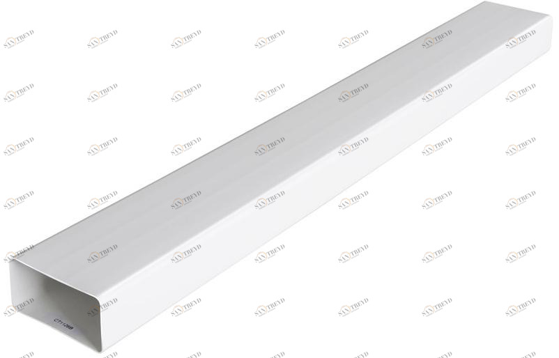 First Corporation Прямоугольная труба ПВХ для канализационной вентиляции La ventilazione Ct126b