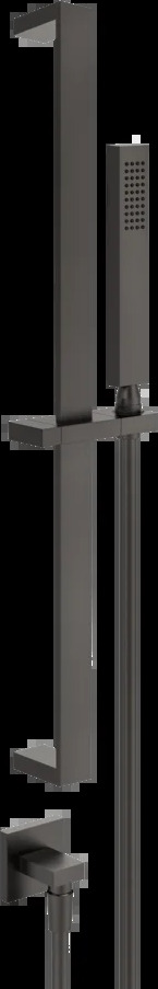 Направляющая скольжения 20142 707 Gessi Rettangolo k ЧЕРНЫЙ МЕТАЛЛ BR. PVD