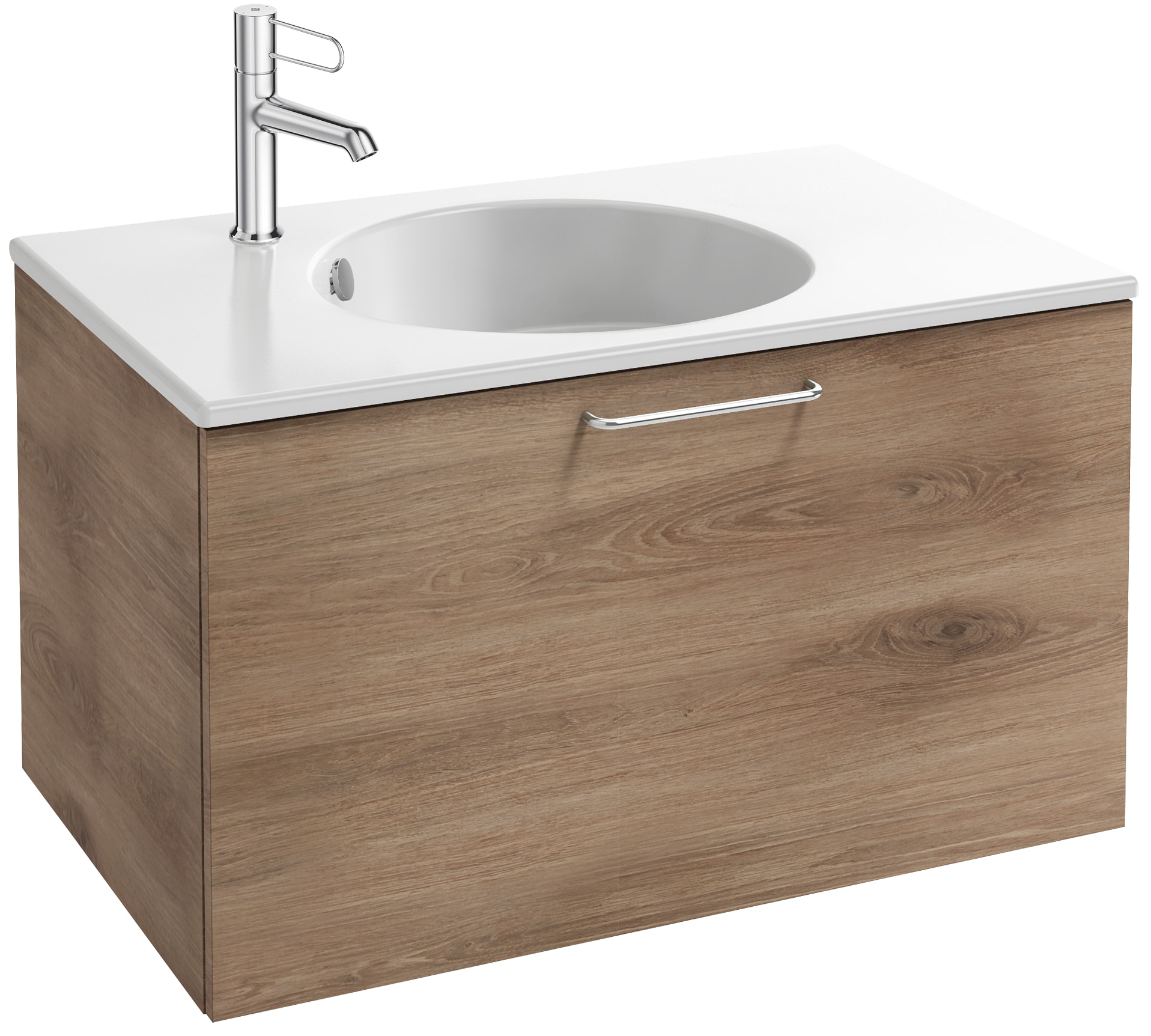 EB2511-R5-NR4 Тумба под столешницу 70 см, 1 верхний ящик, хромированная ручка JACOB DELAFON ODÉON RIVE GAUCHE ODEON RIVE GAUCHE