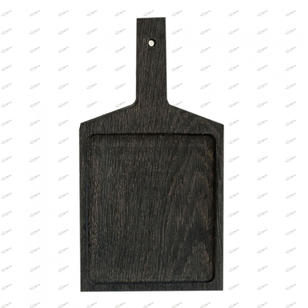 Разделочная доска "Снег" Чёрный 17*32 FUGA ДОСКИ РАЗДЕЛОЧНЫЕ 123535 Чёрный 