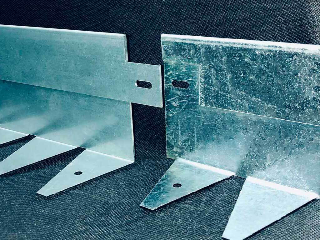 Металлический бордюр 1200*60*45*1,5 компл. ГеоПластБорд GPBST-10 - Вид №10