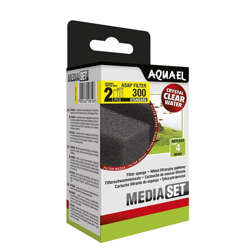 ПР0034632 Комплект сменных губок для фильтра ASAP FILTER 300 (2 шт.) AQUAEL 