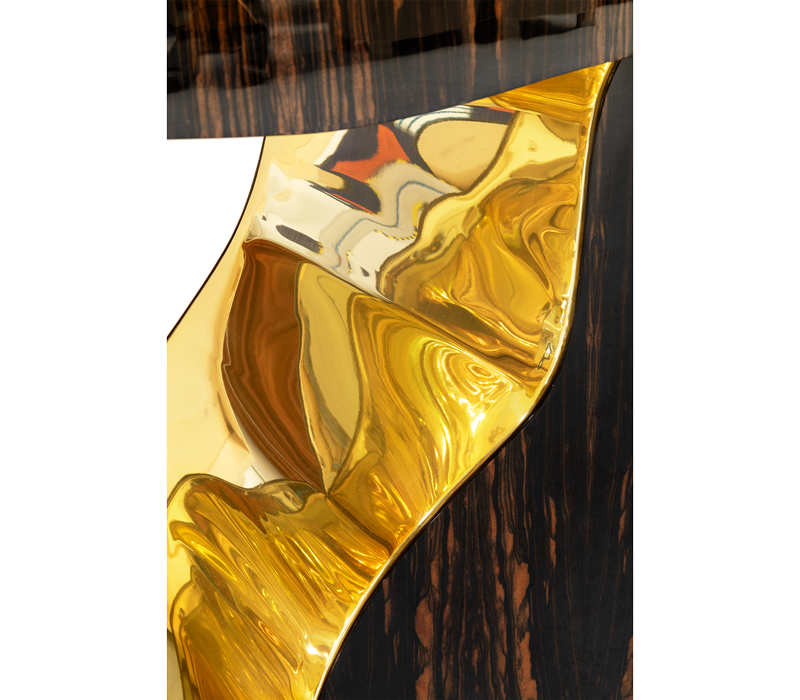 0-167 Консоль Lapiaz из черного дерева Boca Do Lobo  - Вид №1