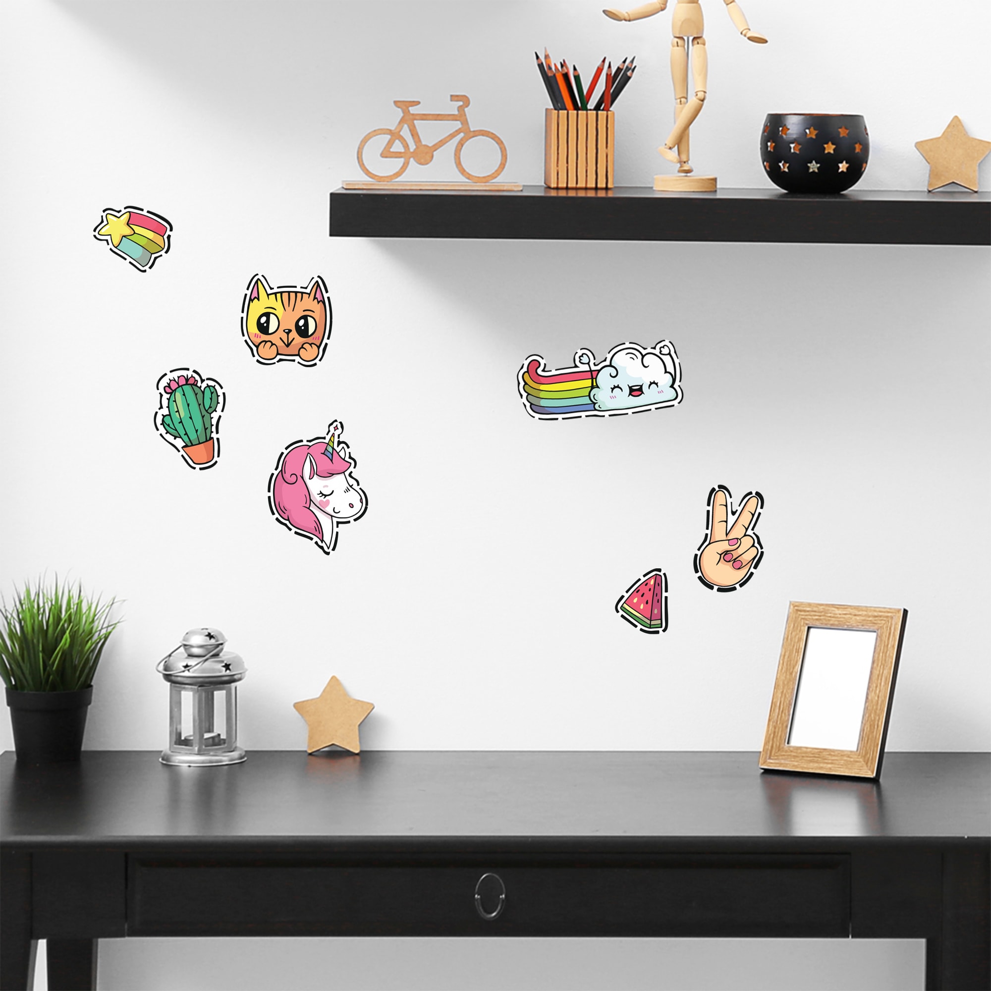 82550366 Наклейка «Всё в кучу» 17х23 см Santreyd  - Вид №4