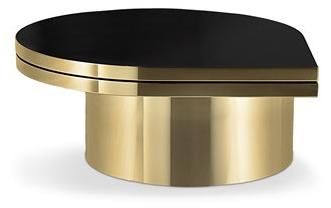 KOKET Журнальный столик из лакированной латуни Tears sun-id-1436448 - Вид №1