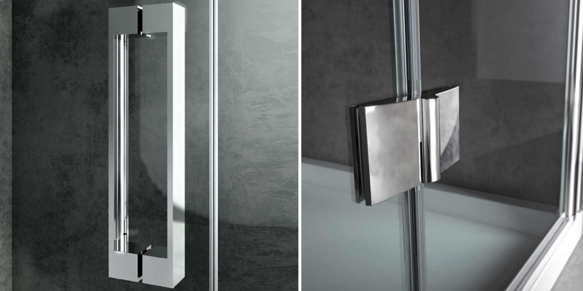 Душевой уголок Ray RA 80 см Karolitalia BLUBLEURAYRA80 - Вид №1