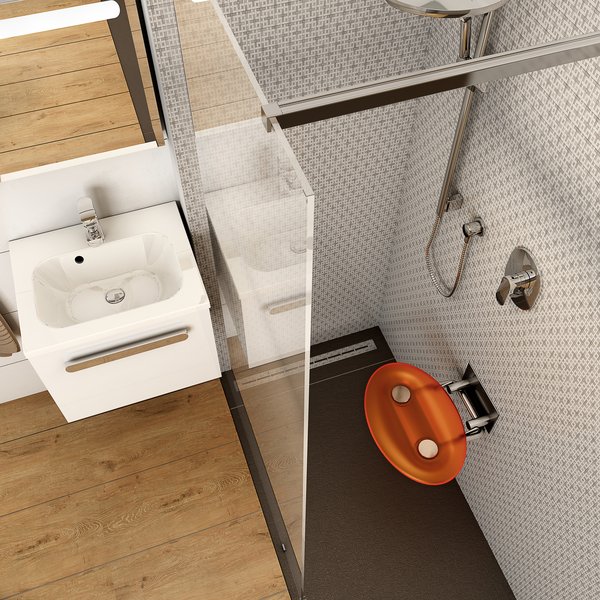 Унивеpсальное сиденье для душа OVO-P ORANGE Ravak B8F0000005 - Вид №10