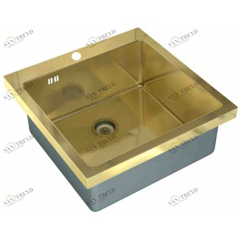 Zorg SZR-H51 bronze Мойка кухонная прямоугольная Zorg 