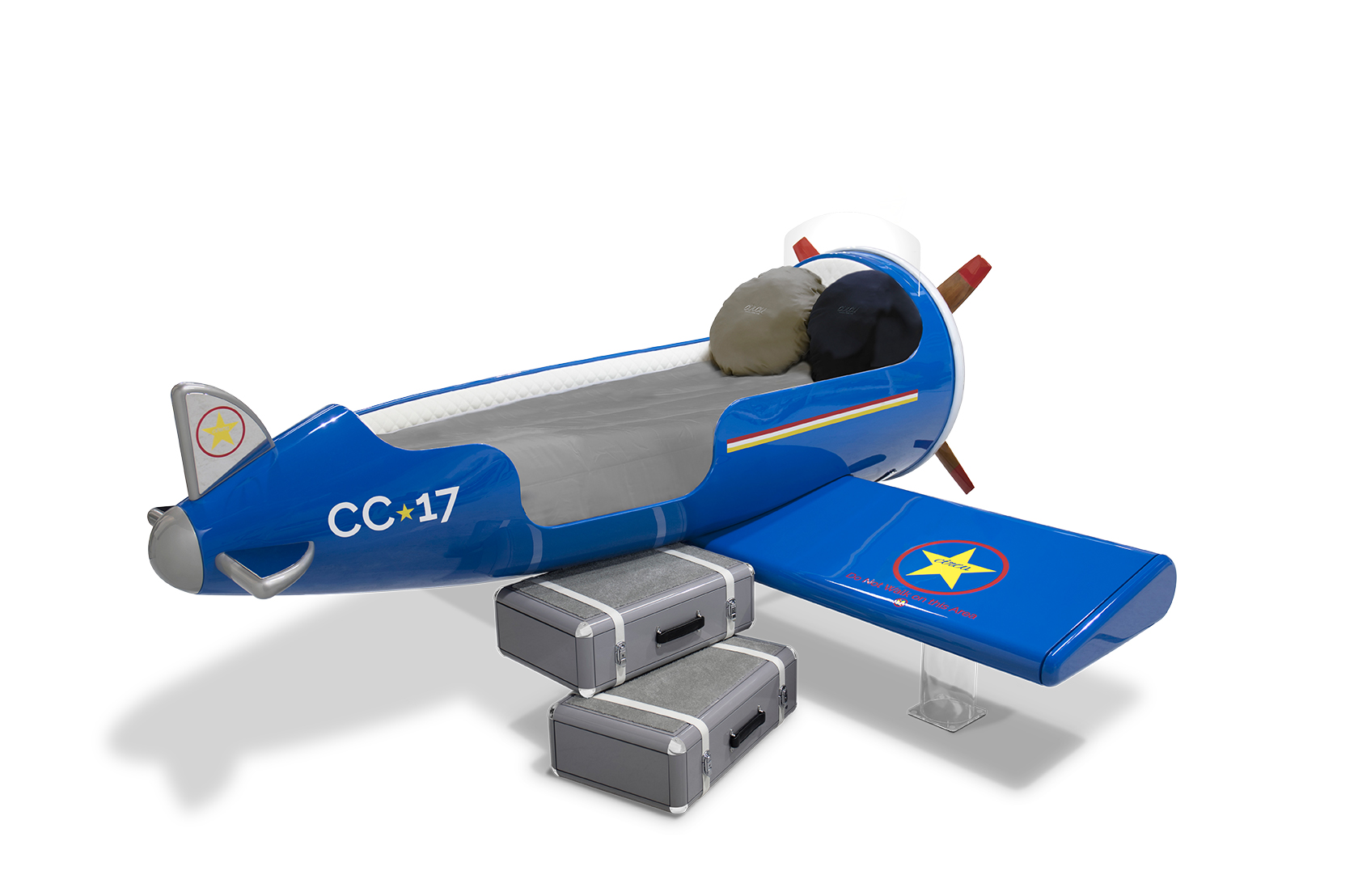 CIST24 Детская кровать самолет Sky One Circu  - Вид №5