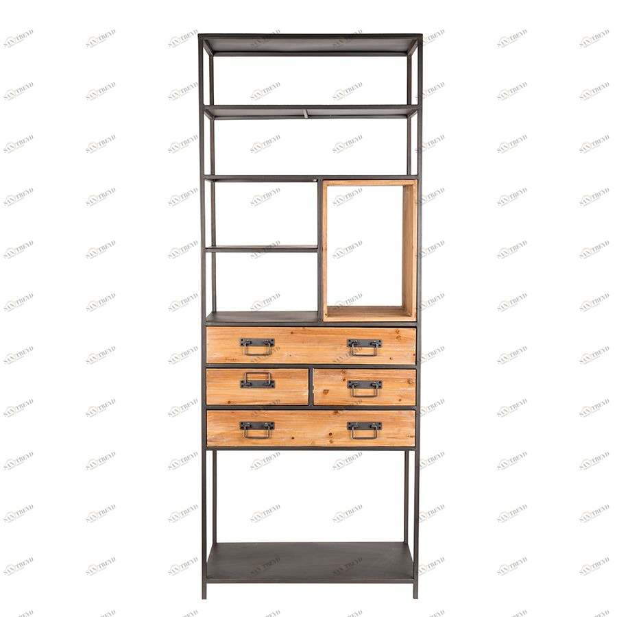 Стеллаж Samuel White Label Living 4200014