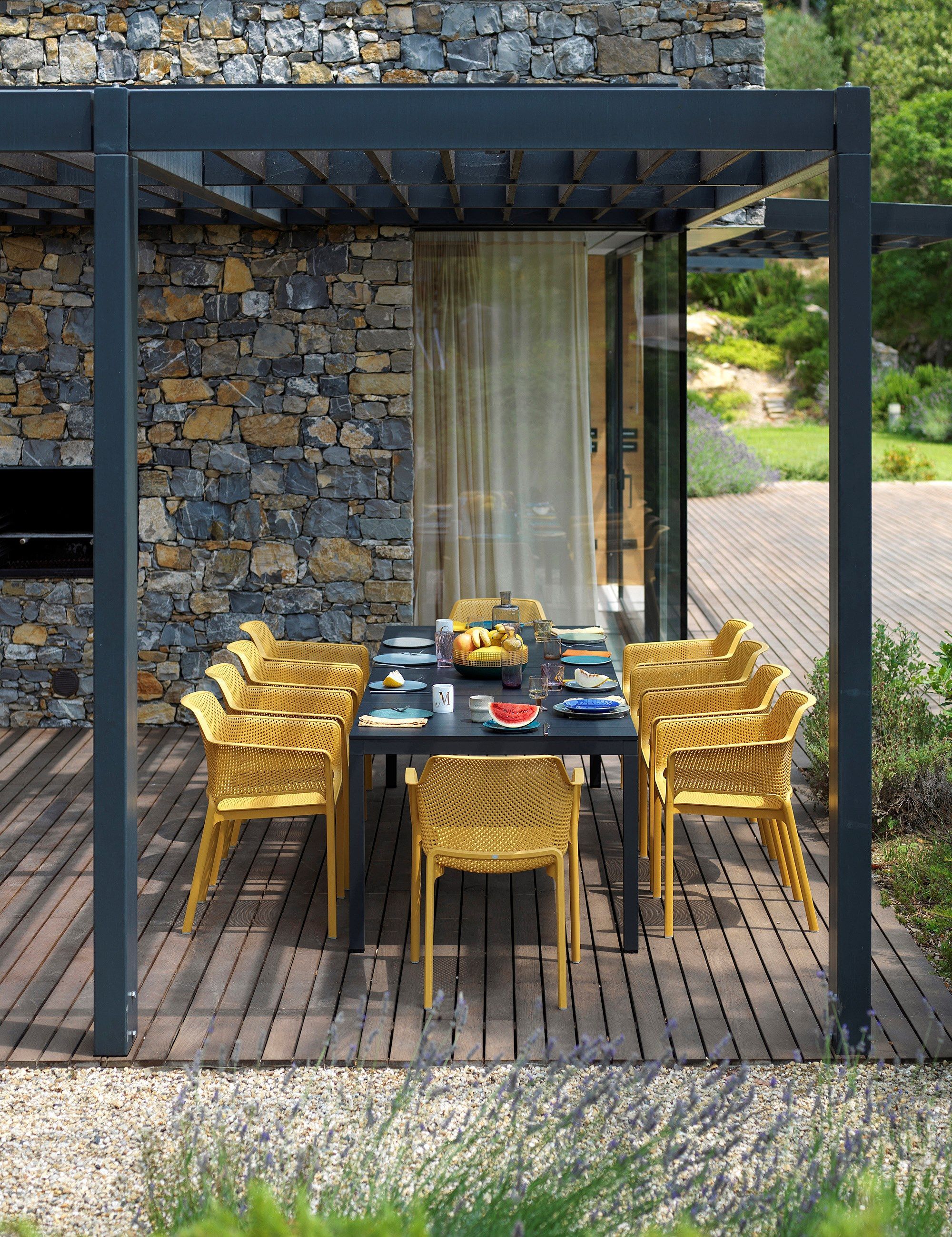 Штабелируемый садовый стул из полипропилена In Stock ARCH-00062688 - Вид №6