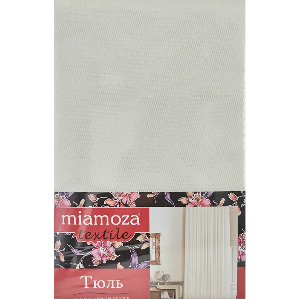 Тюль на ленте «Флёр» 300x310 см цвет белый MIAMOZA STLM-2131834 - Вид №8