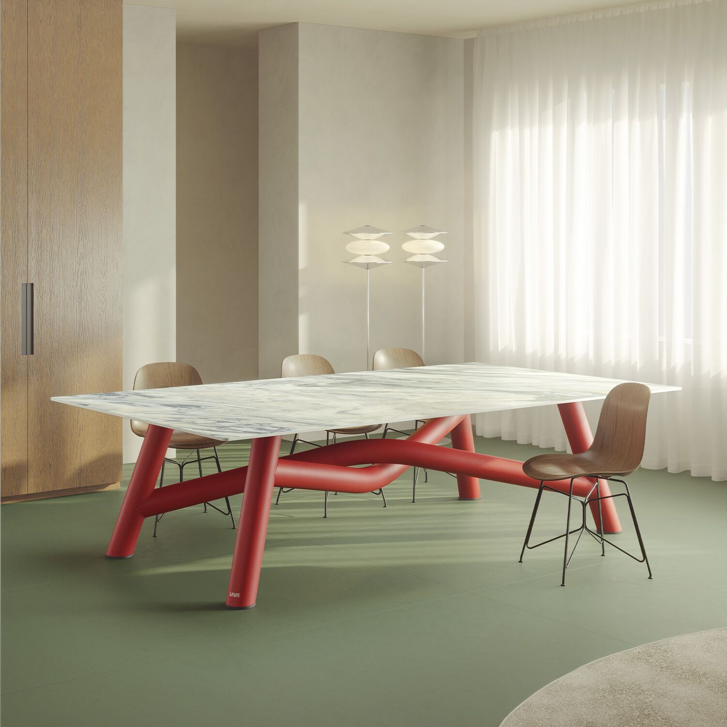 Стол для настольного тенниса из керамогранита и алюминия LAVA GAE ARCH-00043843 - Вид №1