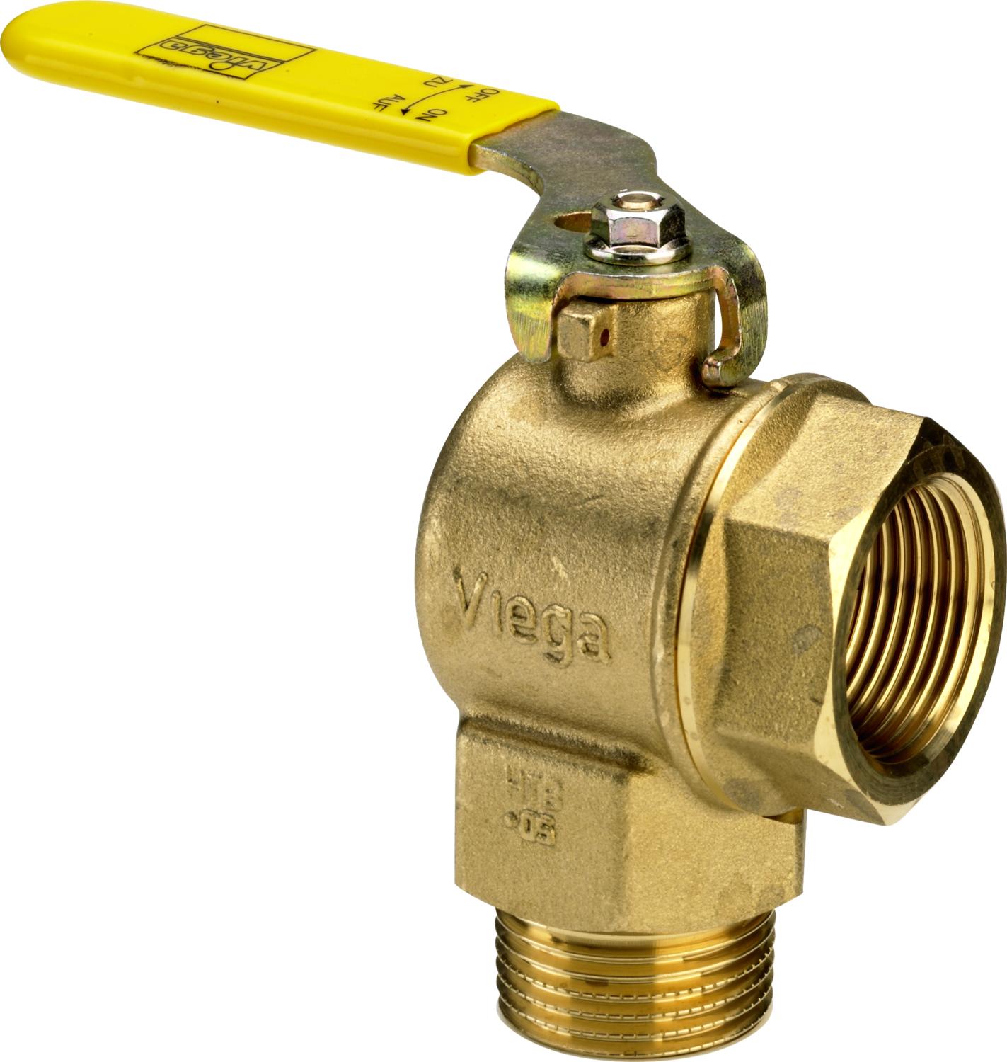 Viega Угловой шаровой кран для газового счетчика G2110T (526825) 526 825