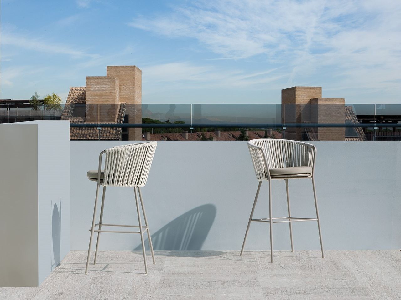 Металлический стул Vermobil Daisy Rope ARCH-00075561 - Вид №1