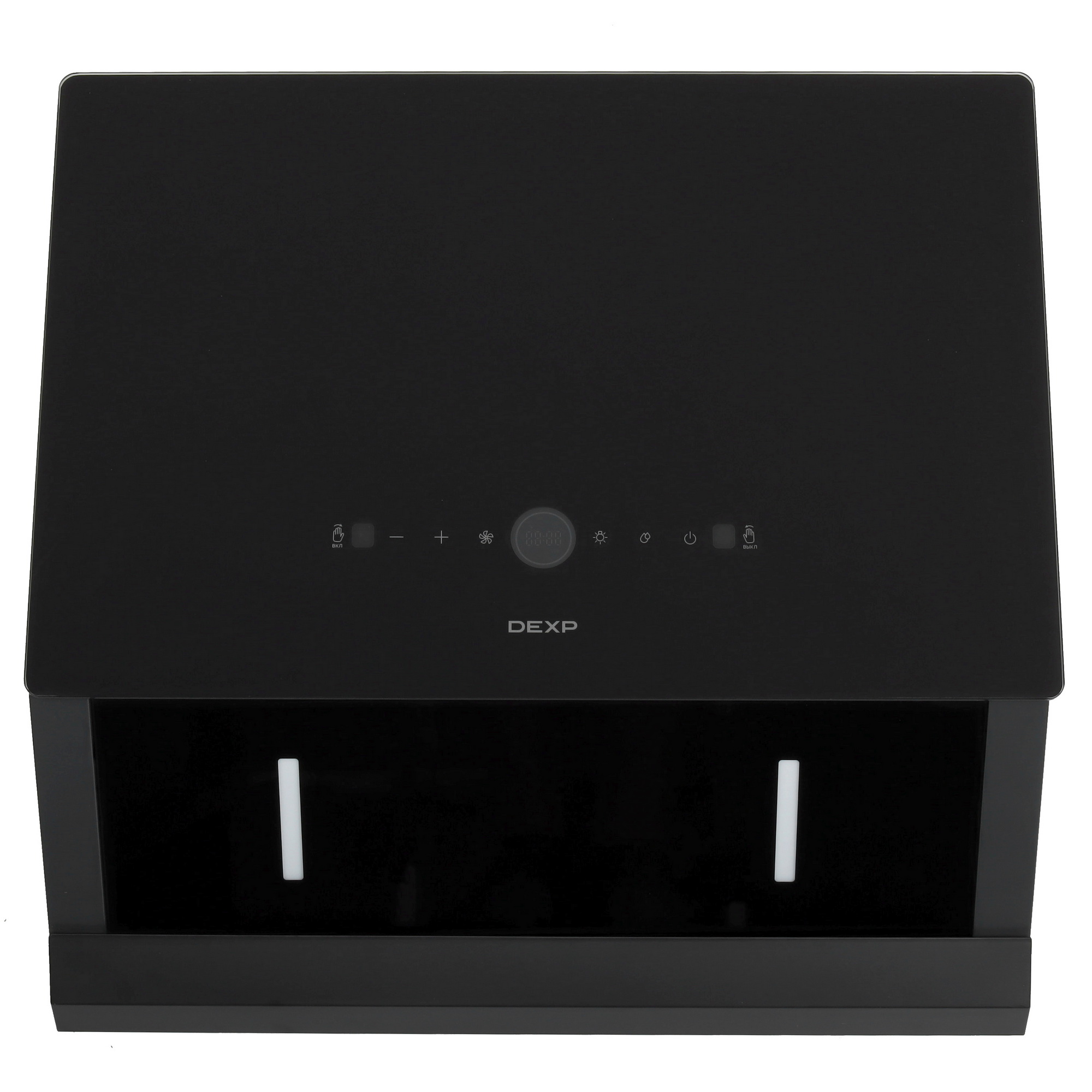 9196549 Вытяжка наклонная DEXP CH60-DM0 черный/черный STDN-0142143 - Вид №1
