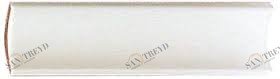 Уголок уз. белый мат. прав.срез КЕРАМИ 255291