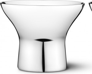 10661462 Georg Jensen Набор подставок для яиц Georg Jensen "Альфредо" 5см, 2 шт Сталь нержавеющая