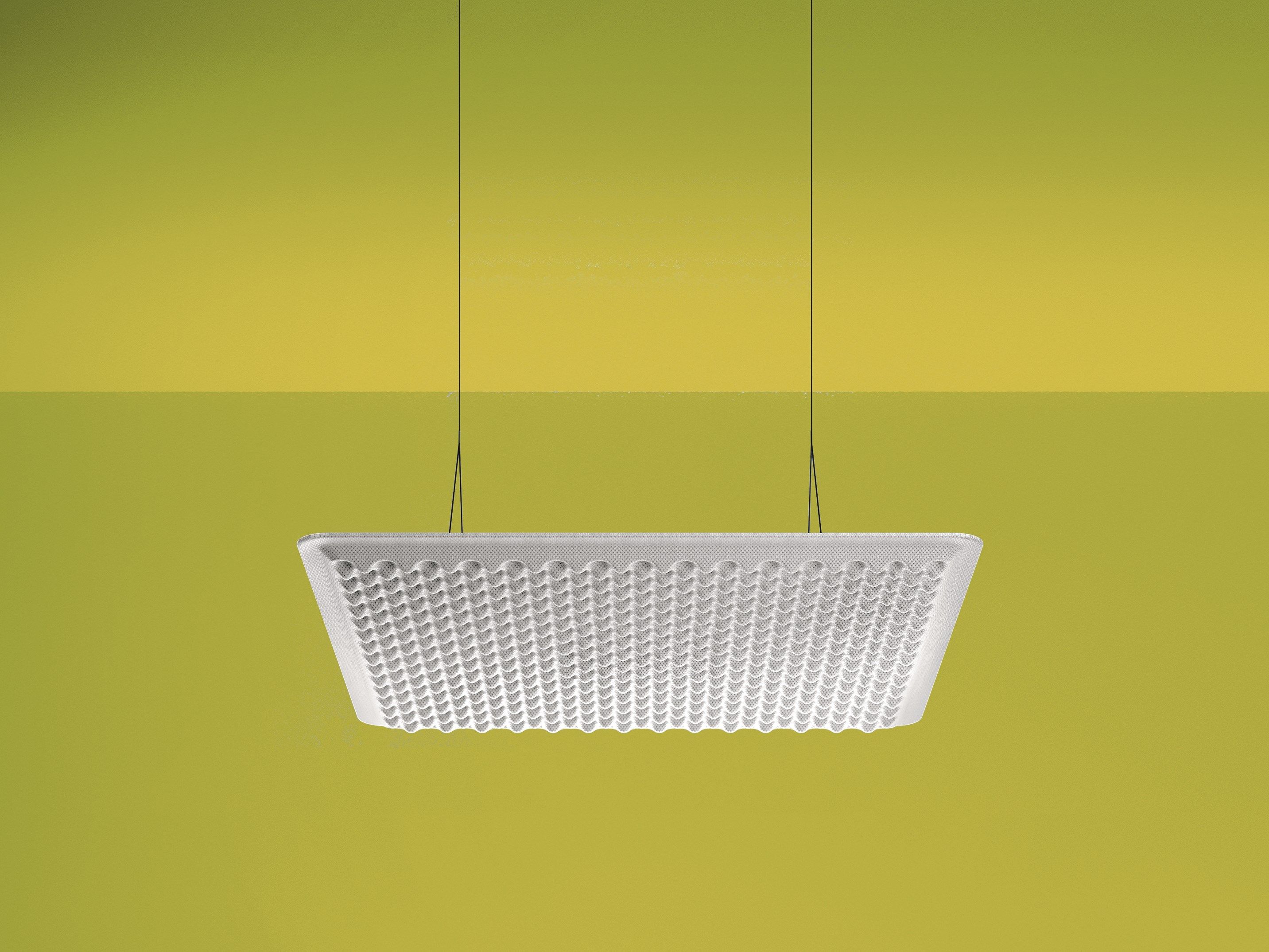 Акустическая подвесная панель из ткани Artemide Eggboard ARCH-00051831 - Вид №1