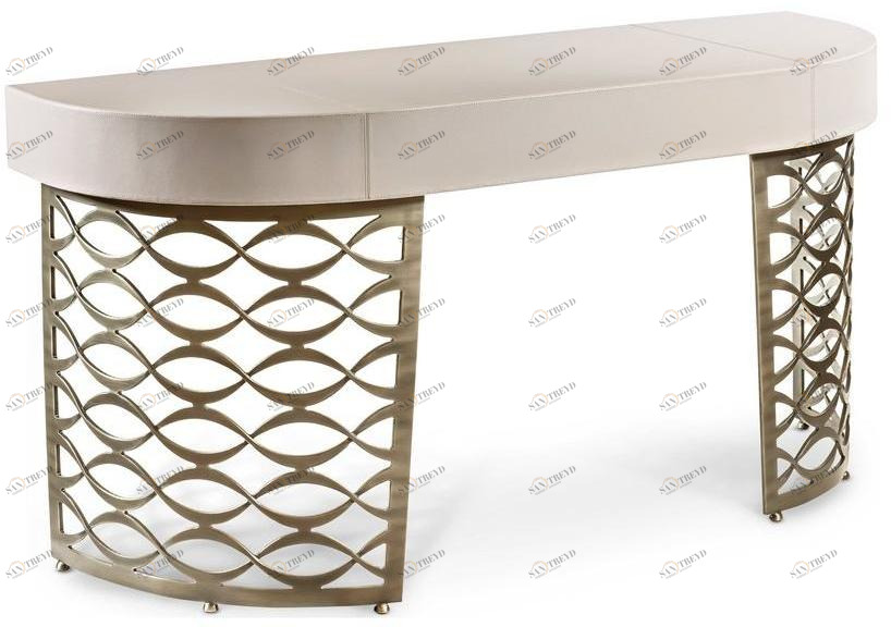 Cantori Кожаный стол с ящиками Isidoro sun-id-1512796