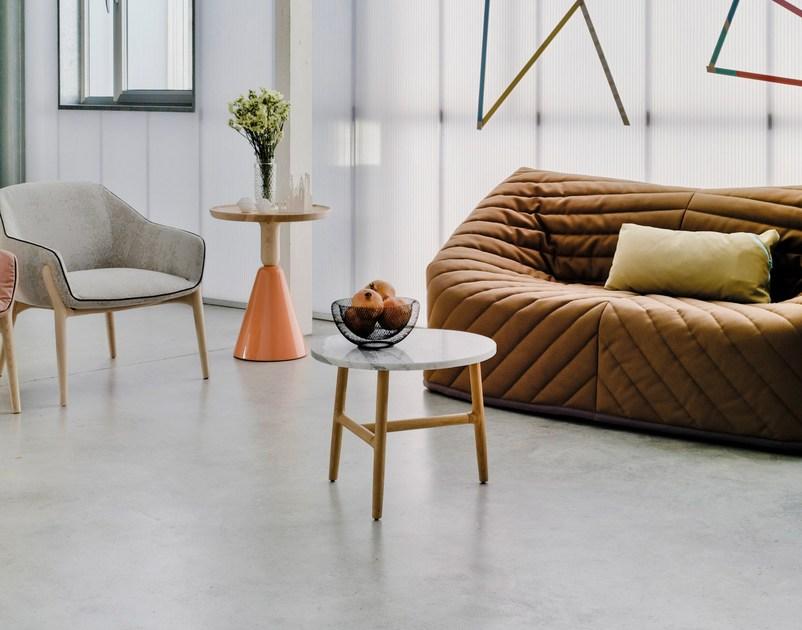 Sancal Круглый деревянный журнальный столик Nudo sun-id-1428685 - Вид №4