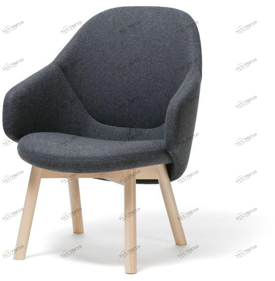 TON Кресло из ткани с подлокотниками Albu sun-id-1435386