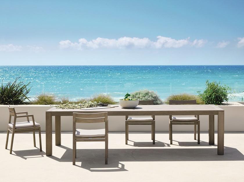 Ethimo Садовый стул из тика с подлокотниками Costes sun-id-1435780 - Вид №3