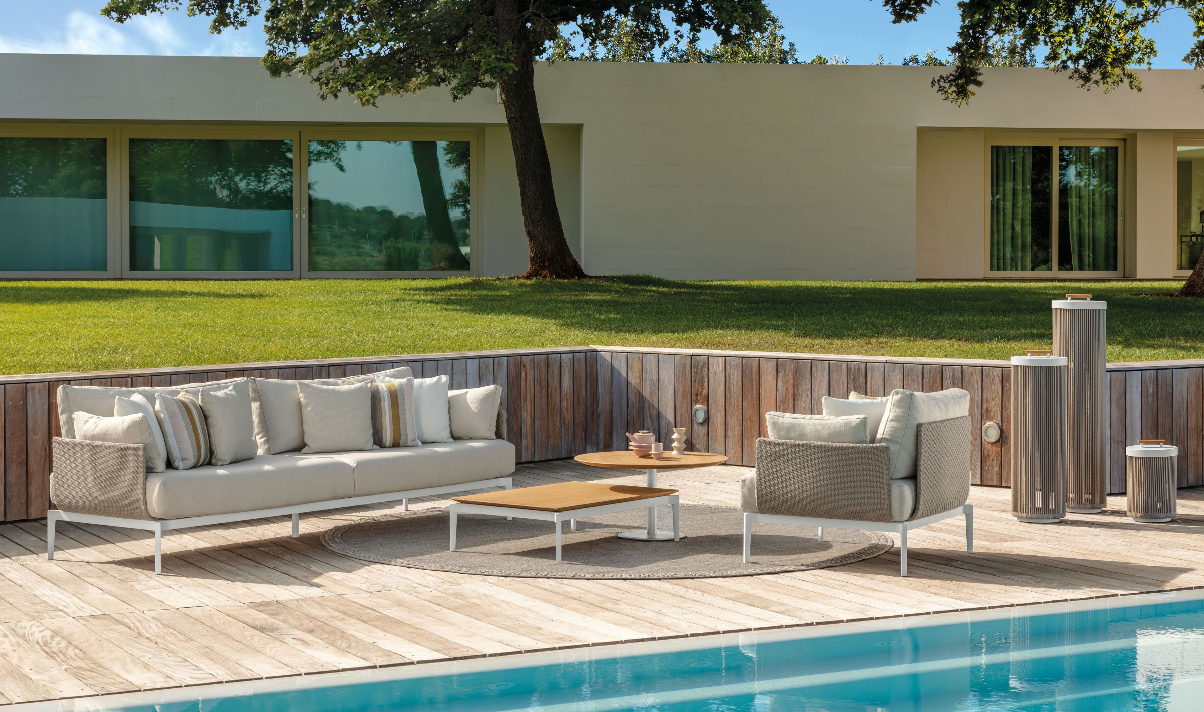 Прямоугольный садовый столик Talenti Leaf ARCH-00007686 - Вид №2