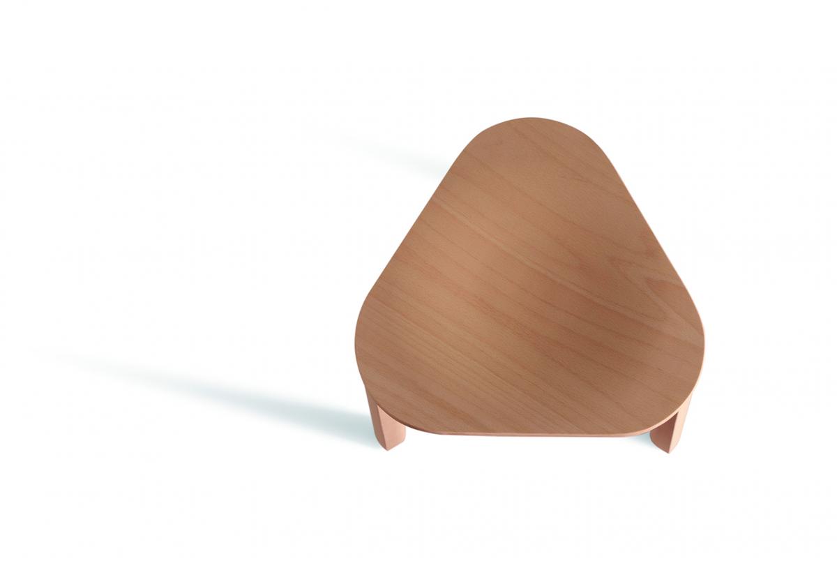 087578 Полубарный стул 536M-65 Capdell Perch - Вид №1