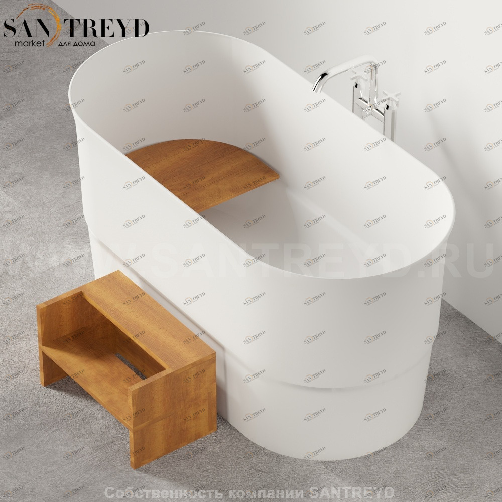 Ванна свободностоящая IMMERSION белая Agape AVAS1981ZZ