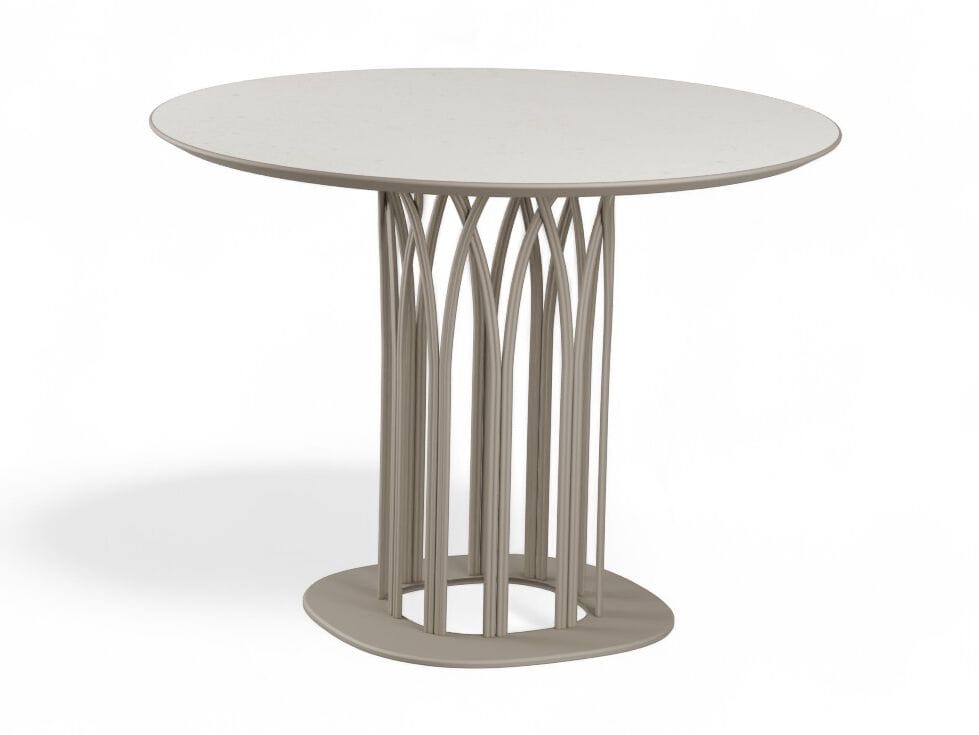 Алюминиевый круглый садовый стол YAAZ Koru ARCH-00002426
