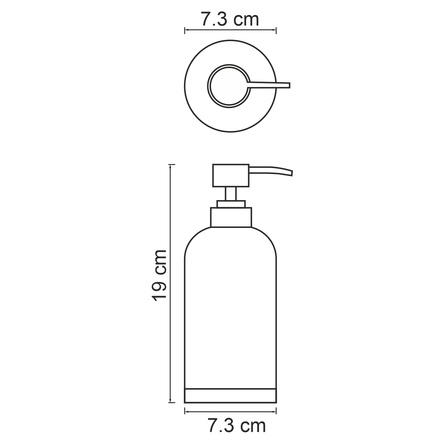 K-8899 Mindel Дозатор для жидкого мыла WasserKRAFT Mindel K-8800  - Вид №2