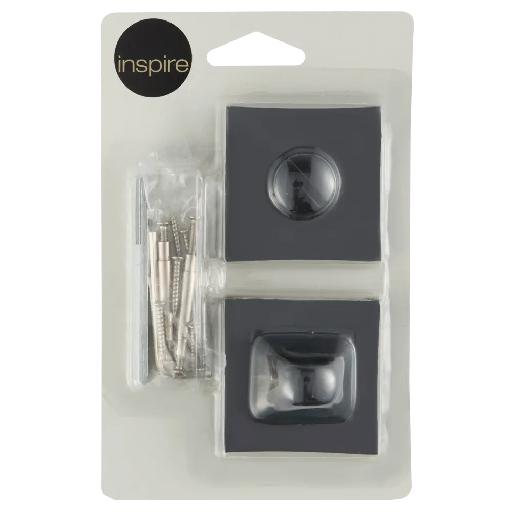 Фиксатор под ручку Inspire Abby/Manuela цвет чёрный матовый 2 шт STLM-2181789 - Вид №3