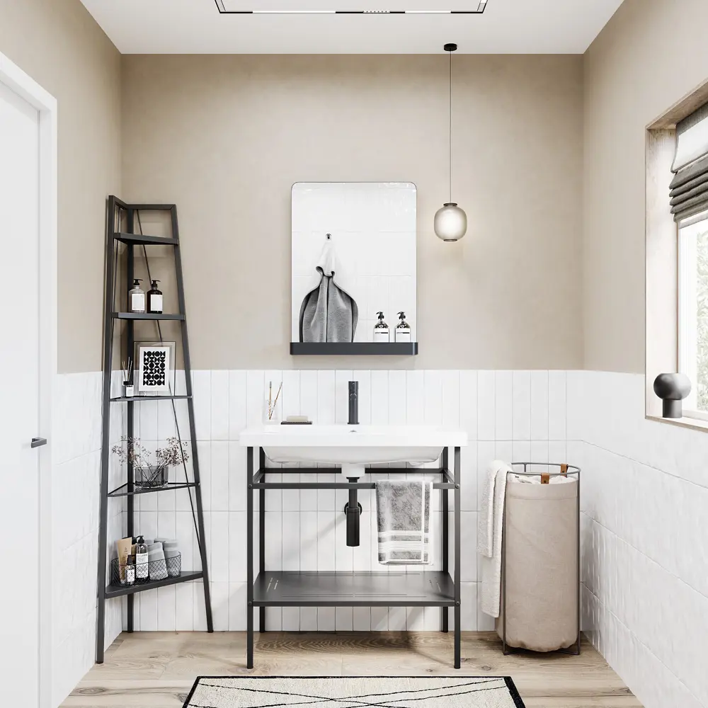 Напольная опора для раковины KONSENSA Бруклин - стильное решение для ванной 89375177 STLM-1488865 - Вид №5