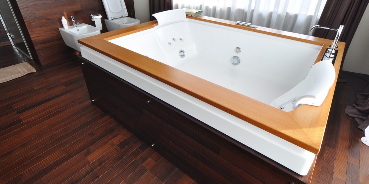 Ванна встроенная с гидромассажем "BASE" Aura Plus 9H43-336 Jacuzzi 9H43336 - Вид №3