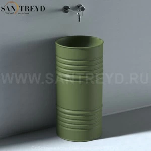 474311 Напольная раковина стоящая круглая Kerasan Artwork