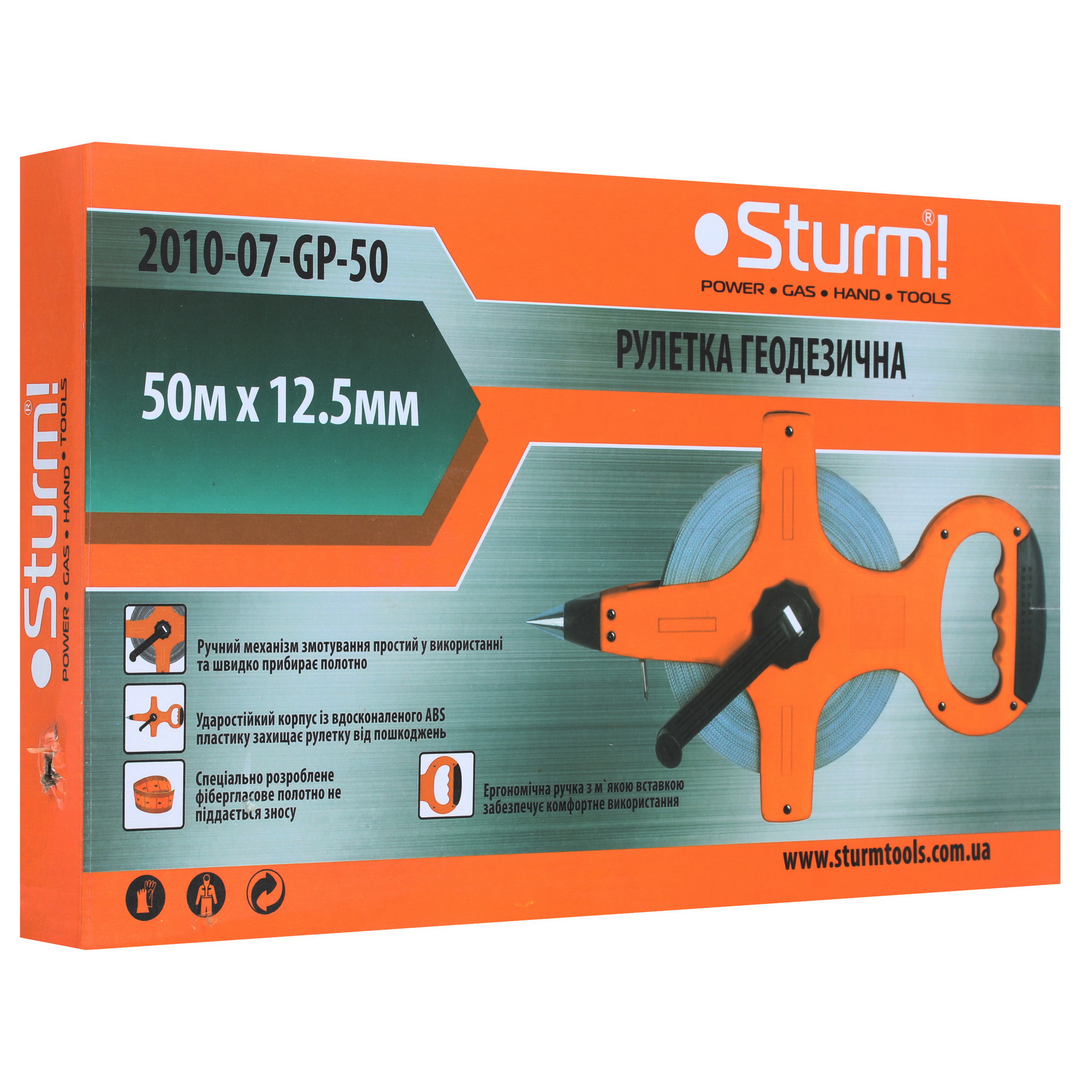 Рулетка Sturm! 2010-07-GP-50 8108069 STDN-0108913 - Вид №3