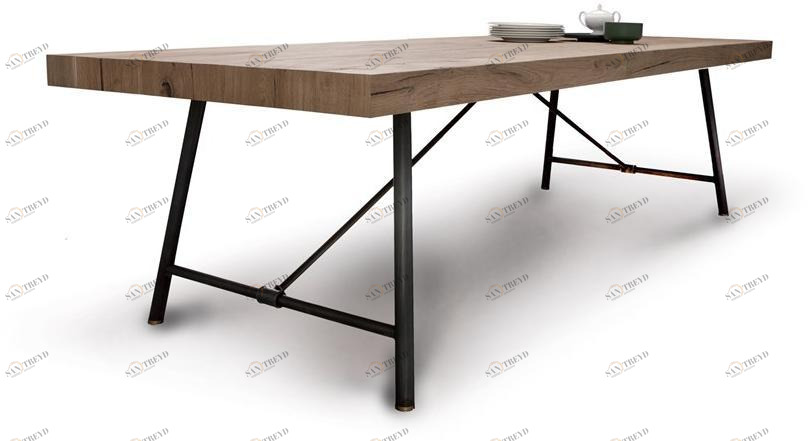 ESTEL GROUP Прямоугольный деревянный стол Plombier sun-id-1507110