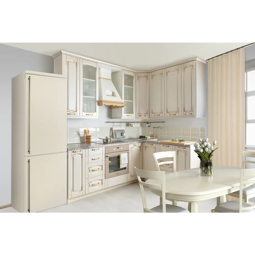 Фальшпанель для шкафа Delinia ID Петергоф 37x76.8 см МДФ цвет бежевый STLM-2013684 - Вид №3