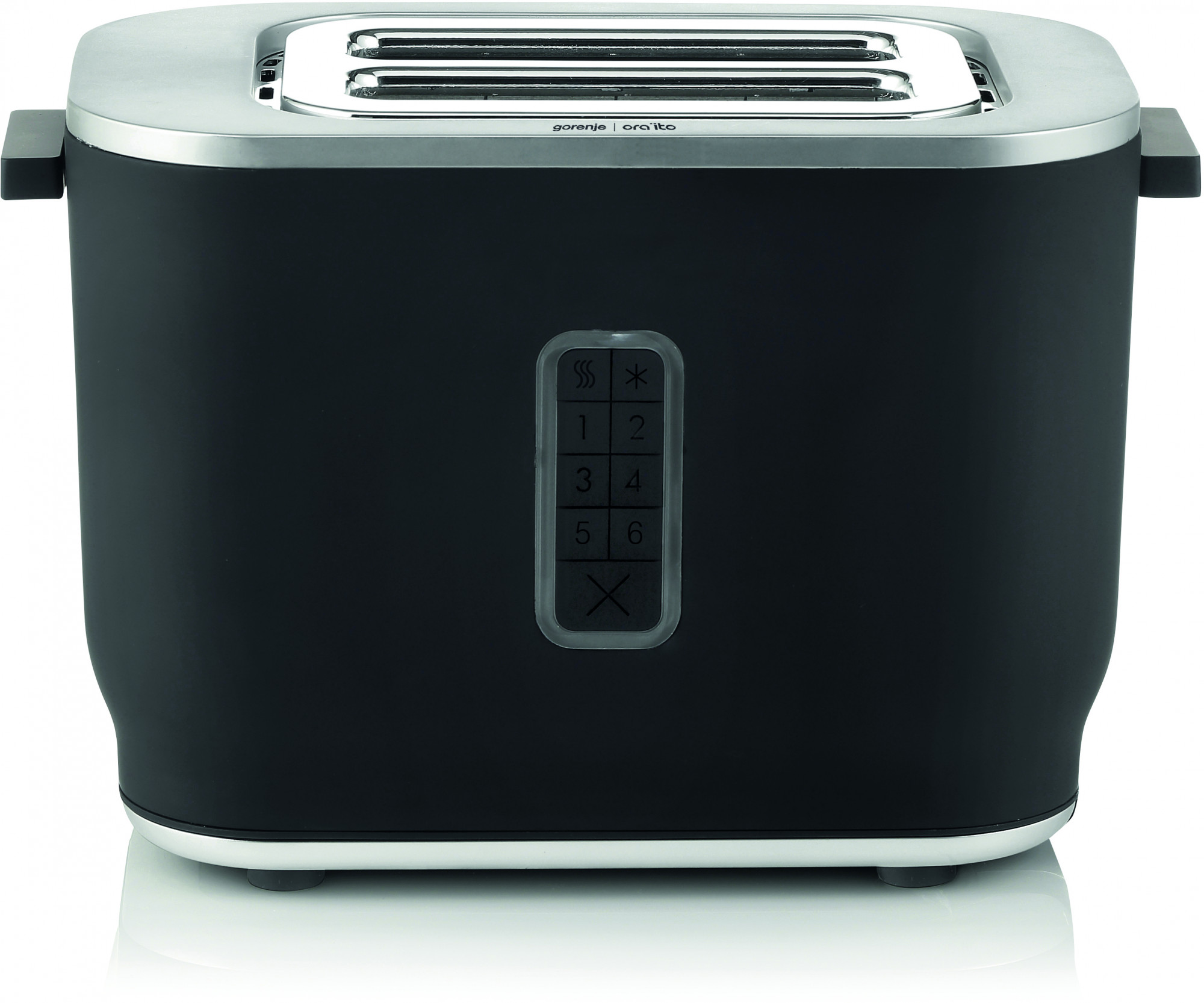 T800ORAB Тостер / 800 вт, 2 секции, цвет черный Gorenje Santreyd 
