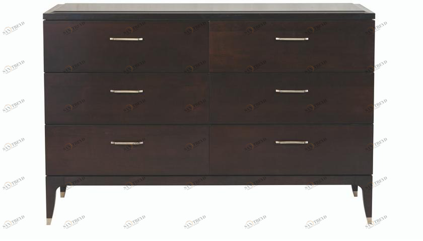 SELVA Лакированный комод из фанерованной древесины Delano 5028 