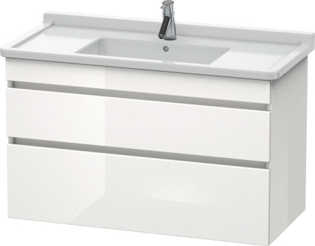 DS648903131 DuraStyle Тумбочка подвесная Сосна серебристая, декор Duravit - Вид №2