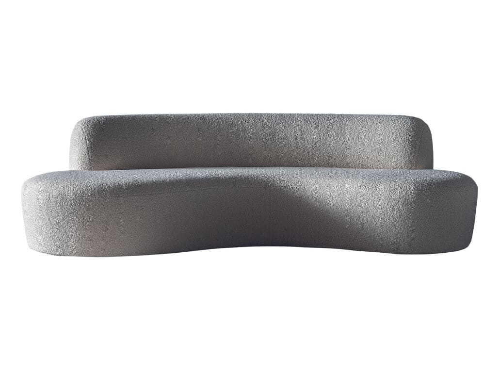 Ткань изогнутый съемный диван Casamilano CURVY MONO ARCH-00058966