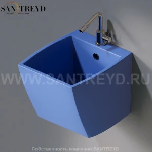 L253.140 Подвесная раковина настенная овальная A. e T. Italia SQUARE