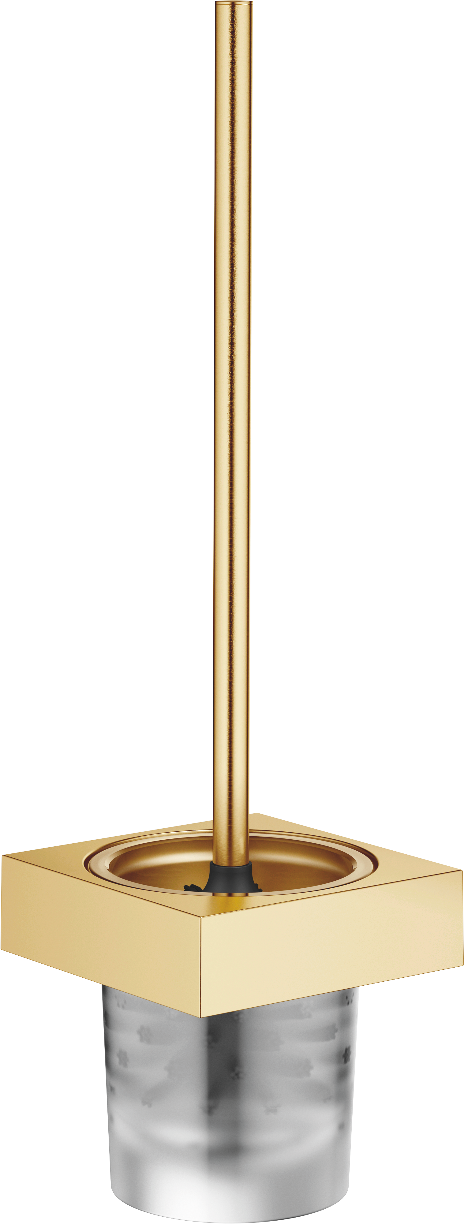 Настенный набор туалетных ершиков - Brushed Durabrass (23-каратное золото)