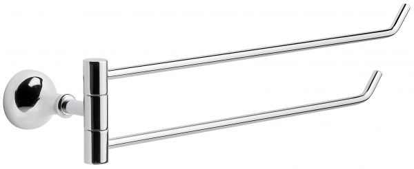 DC014BR Поворотный полотенцедержатель. 2-х уровневый DC014, цвет бронза Santreyd 