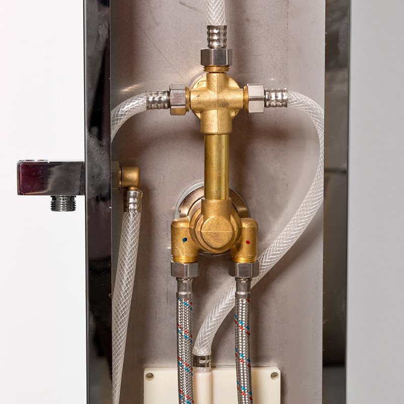 B09S BLACK Душевая кабина DETO Серия B Z122 ESPOO - Вид №24