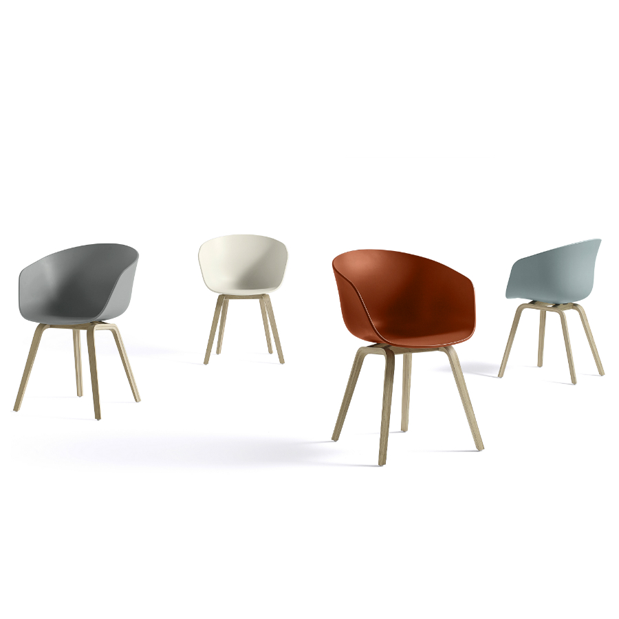 Стул AAC22, кремово-белый матовый Hay 902055 - Вид №8